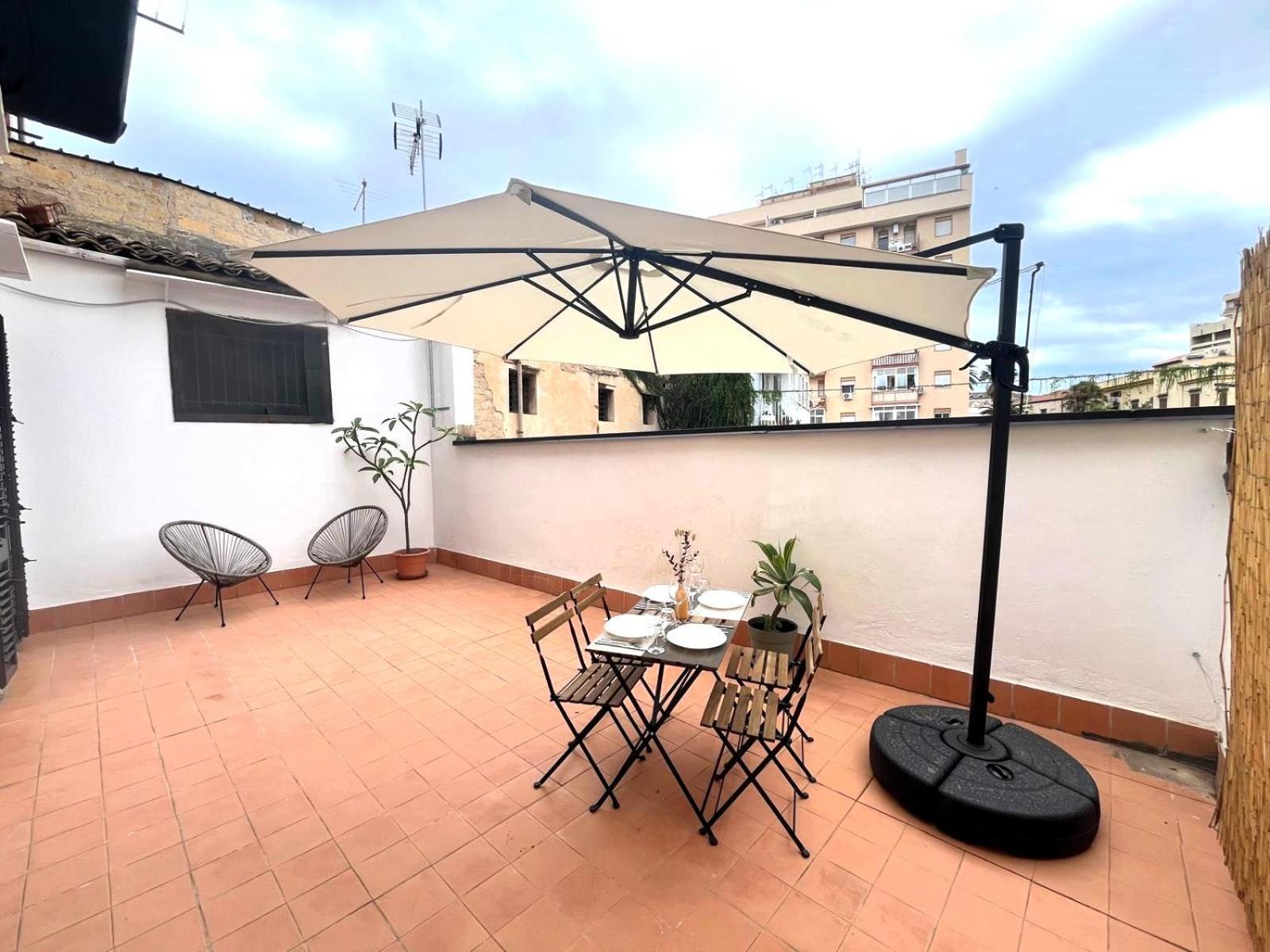 Villa Casa Mari Palermo Exterior foto